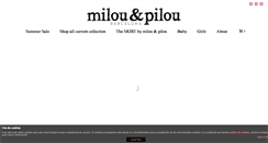 Desktop Screenshot of milouandpilou.com